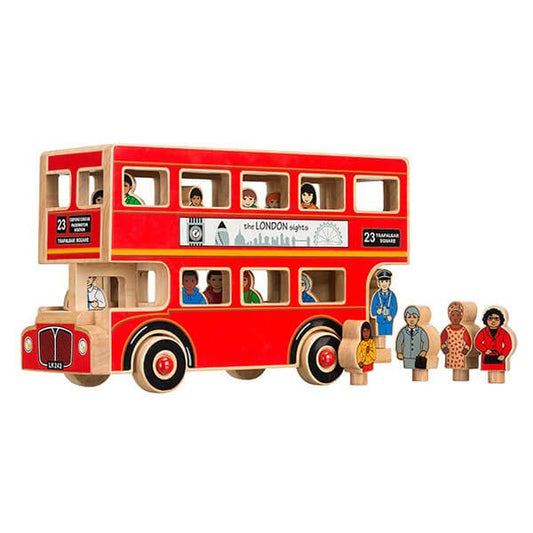 Lanka Kade – Fair Personalisierbar Londonbus Deluxe. Handgemacht. Einfach besonders. Ab 12 Monaten - Spielwaren - Personalisiert