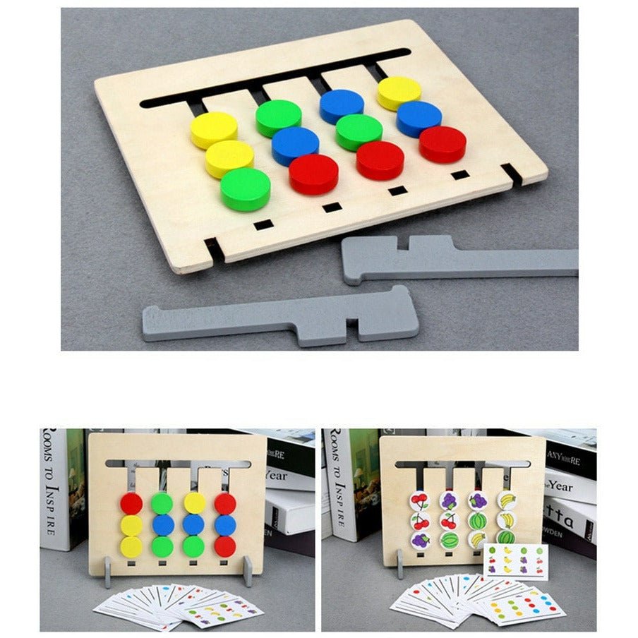 Personalisiert Logik Labyrinth Holz Schiebespiel Tiere Puzzle Kinder Spielzeug Lernspiel Holzspielzeug ab 3 Jahren 20 Teilig Spielzeug Opa - Spielwaren - Personalisiert