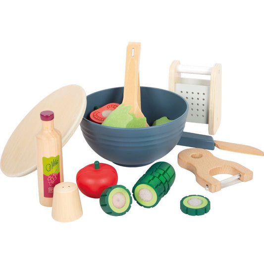 smallfoot Personalisierbars Schneide - Set Salat „fresh“ Kinderholzspielset - Spielwaren - Personalisiert